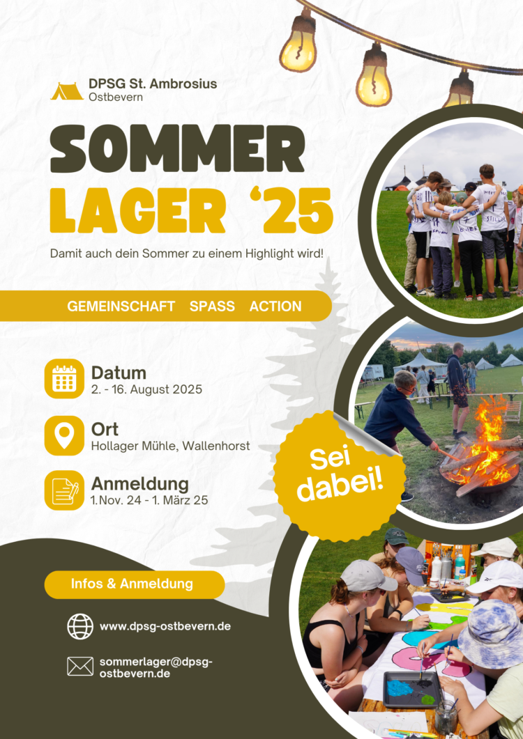 Sommerlager 2025 (2.8. 16.8.2025) « DPSG Ostbevern